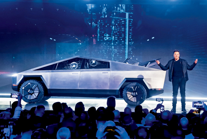 Об электропикапе Tesla Cybertruck мировое автосообщество узнало в конце 2019 года. По заявлению главы компании Илона Маска, серийный выпуск автомобиля будет налажен к 2021 году.